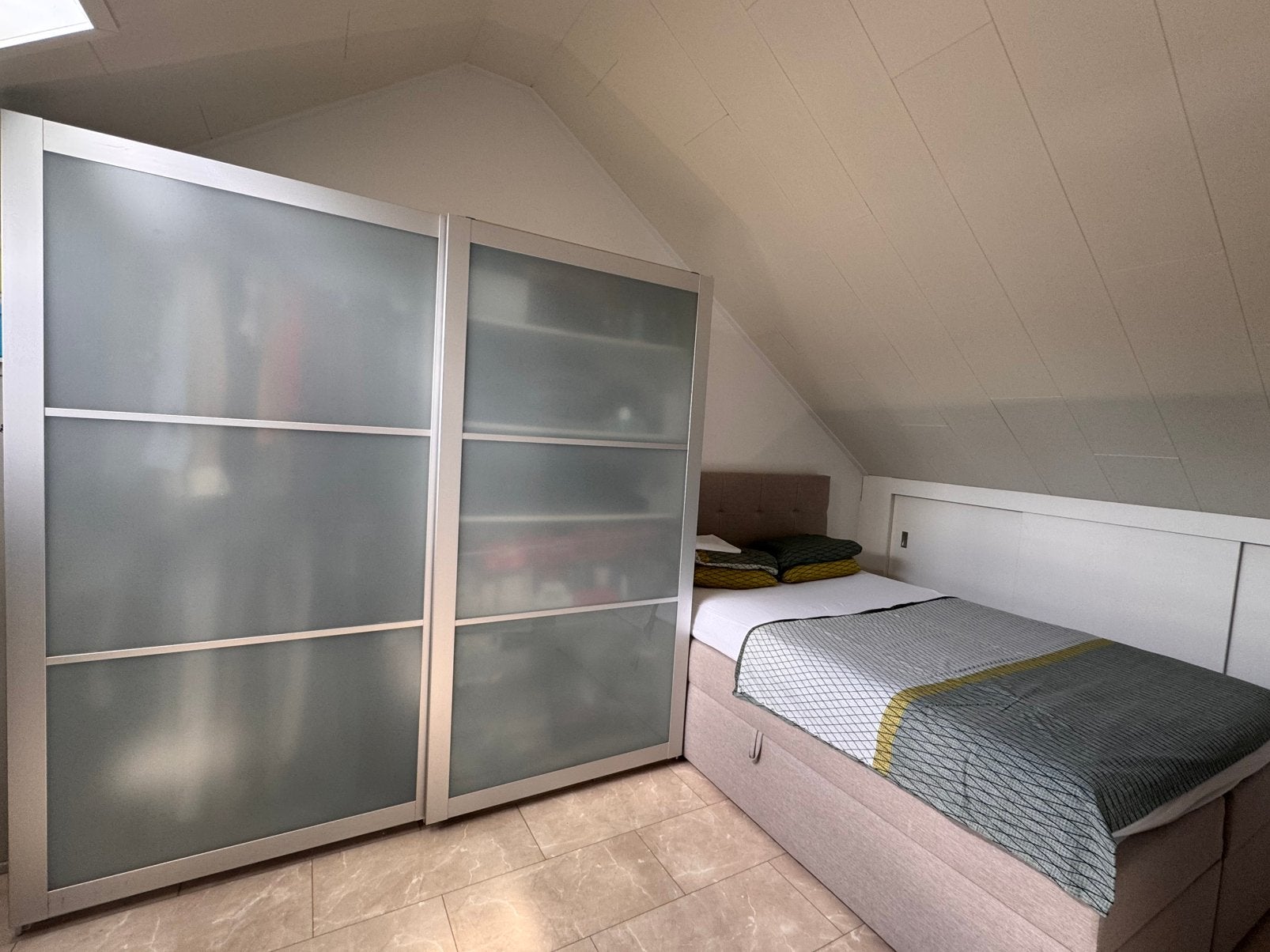 Ikea pax kast met schuifdeuren, Ophalen of Verzenden, Zo goed als nieuw, Tweepersoons