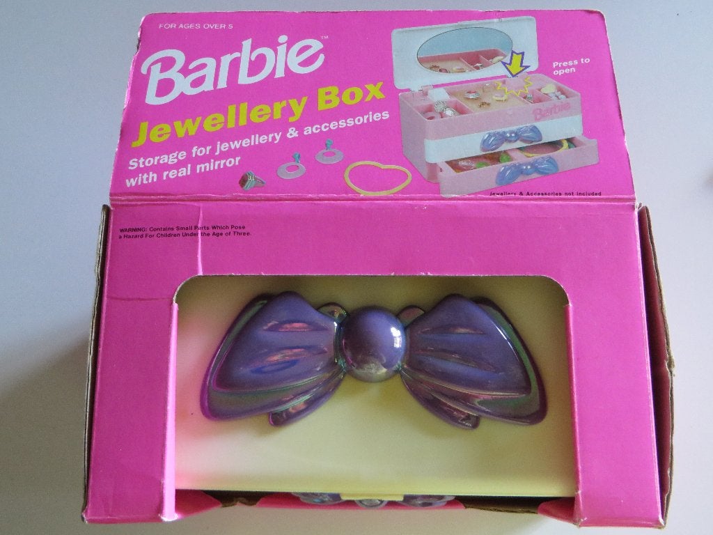 Barbie Jewellery box, Ophalen, Zo goed als nieuw, Accessoires