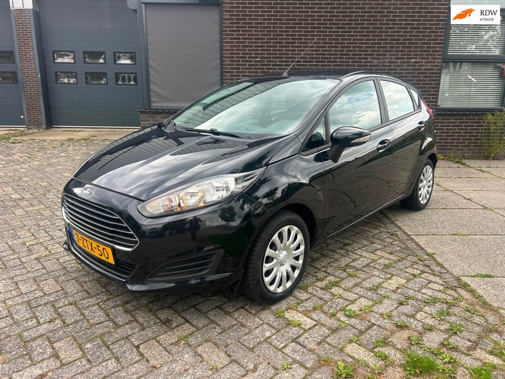Ford Fiesta 1.0 Style 2015 Navi Airco 5drs, Stof, 525 kg, Origineel Nederlands, Bedrijf