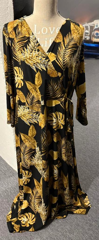 Norah jurk, Kleding | Dames, Jurken, Ophalen of Verzenden, Zo goed als nieuw, Maat 46/48 (XL) of groter, Onder de knie