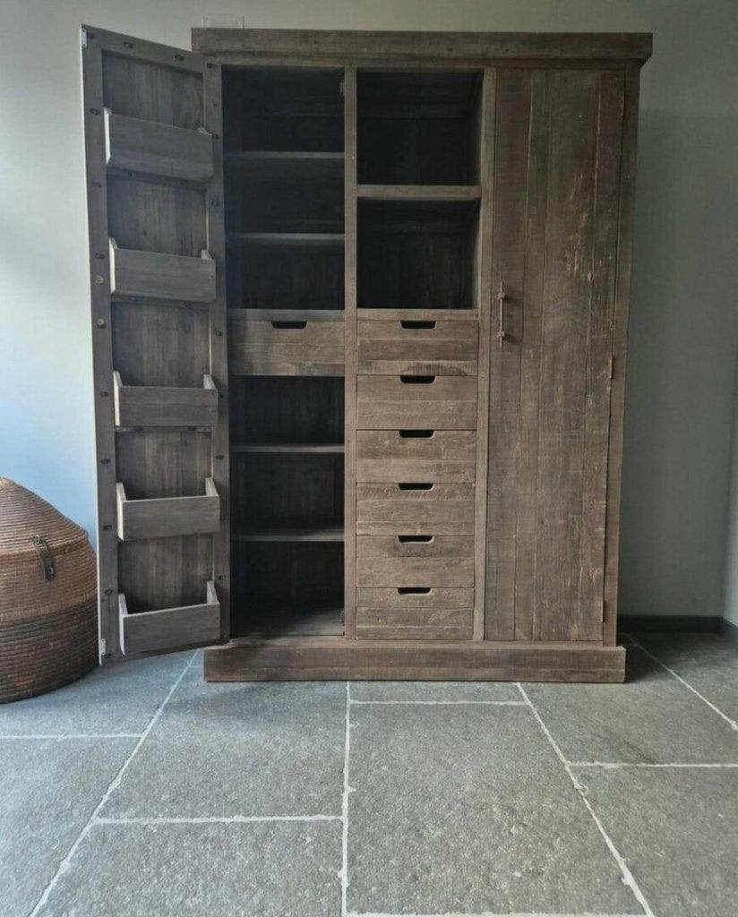 AKTIE DEZE WEEK! BOURGONDISCHE DALLEN RAW CHATEAU 60X90CM, Ophalen of Verzenden, Nieuw, 75 m² of meer, Overige typen