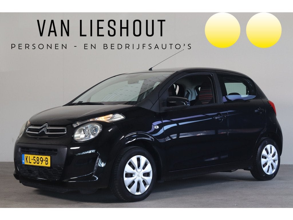 Citroën C1 1.0 e-VTi Selection NL-Auto! Airco I Elek.Ramen, Auto's, Stof, Gebruikt, Euro 6, C1