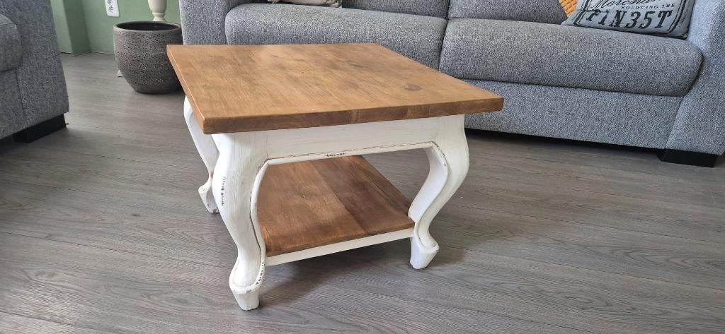 Salontafel(tje), Huis en Inrichting, Ophalen, Gebruikt, Vierkant, 55 tot 75 cm