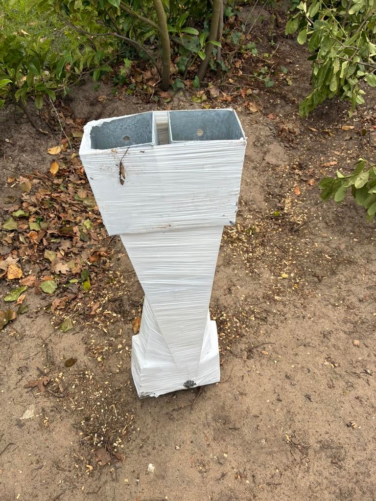 4 Paalhouders 10 cm met punt, Ophalen, Zo goed als nieuw, Minder dan 180 cm, Palen