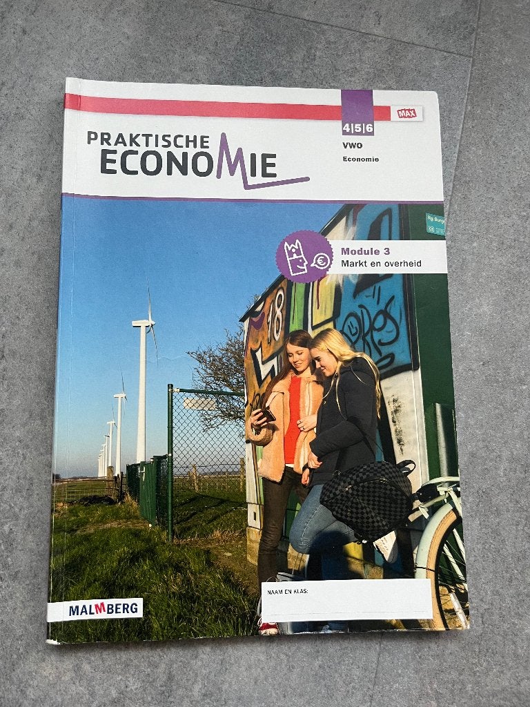 Malmberg - Economie - Module 3 - VWO 4/5/6, VWO, Malmberg, Economie, Ophalen of Verzenden