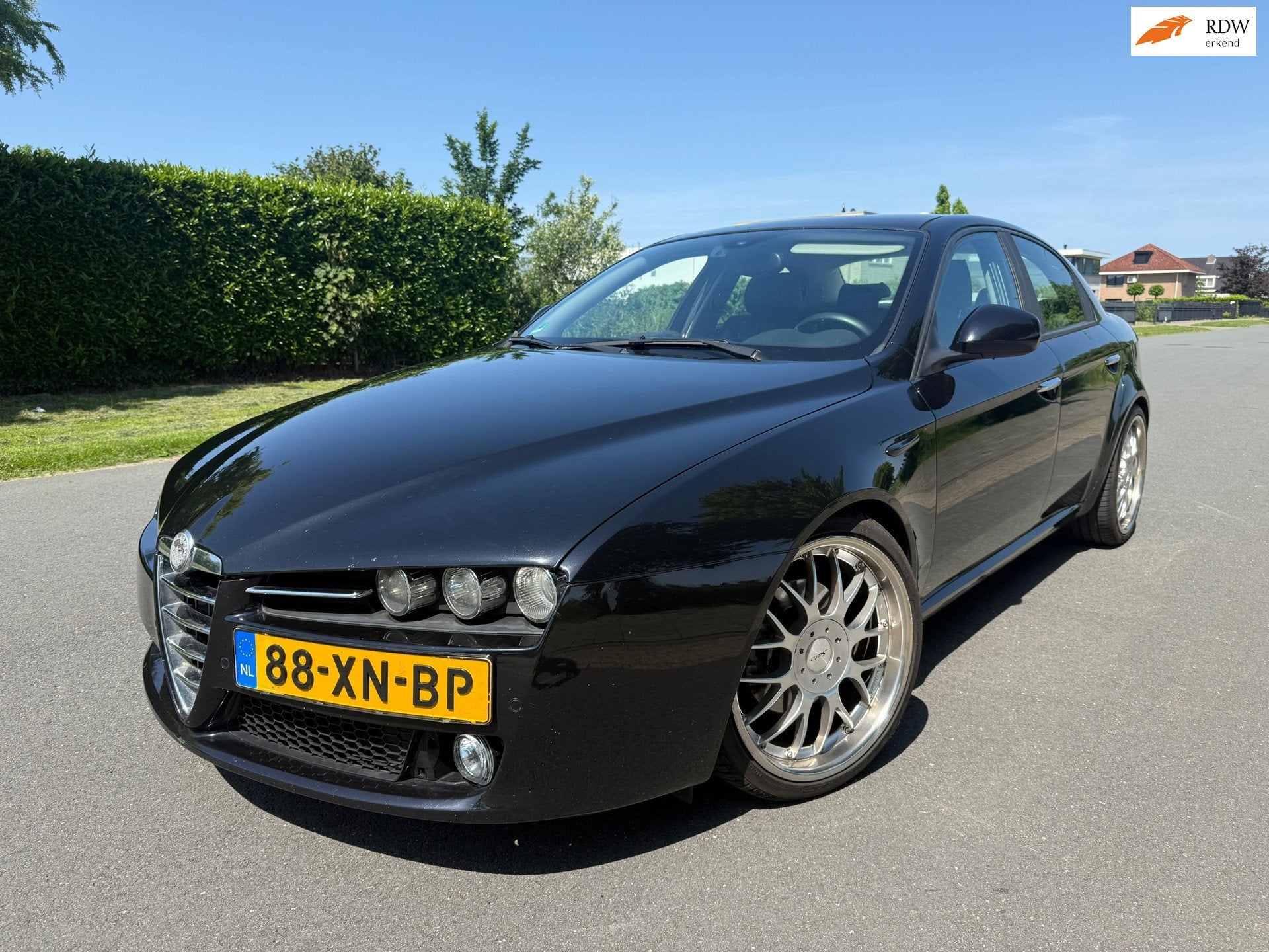 Alfa Romeo 159 1.9 JTS Progression LEER/CLIMA/APK/VELGEN, Auto's, Alfa Romeo, Bedrijf, Te koop, ABS, Airbags, Airconditioning