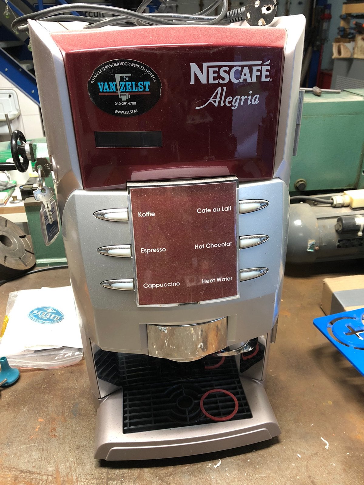 Nescafe alegria koffie machine, Ophalen, Niet werkend, Koffiemachine
