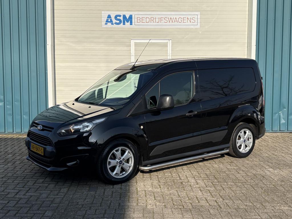 Ford Transit Connect 1.6 75Pk TDCI L1 Trend / Cruise / Airco, Auto's, Euro 5, Gebruikt, 4 cilinders, Zwart