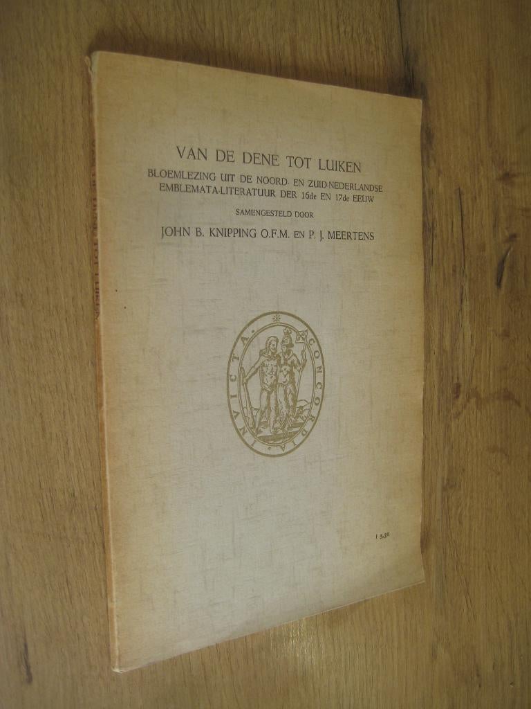 van de dene tot luiken - knipping/meertens, Ophalen of Verzenden, Zo goed als nieuw