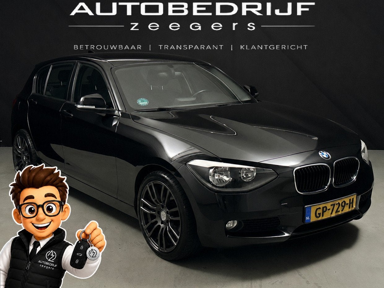 BMW 1-serie 114i Business+ *AC*Heatseat* (bj 2012), Auto's, 1-Serie, Euro 5, Achterwielaandrijving, Gebruikt