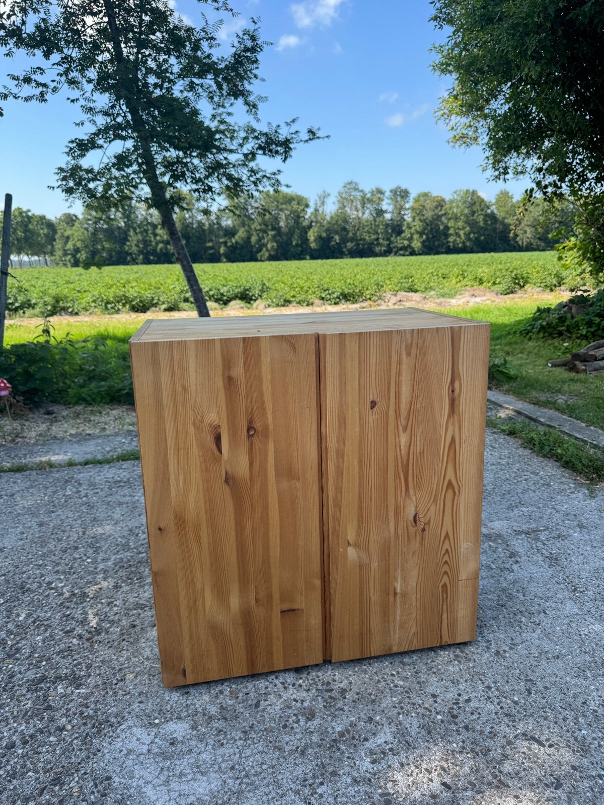 Twee IKEA IVAR Kasten met deuren - Massief grenen 80x50x83, Ophalen, Gebruikt, Hout, Overige typen