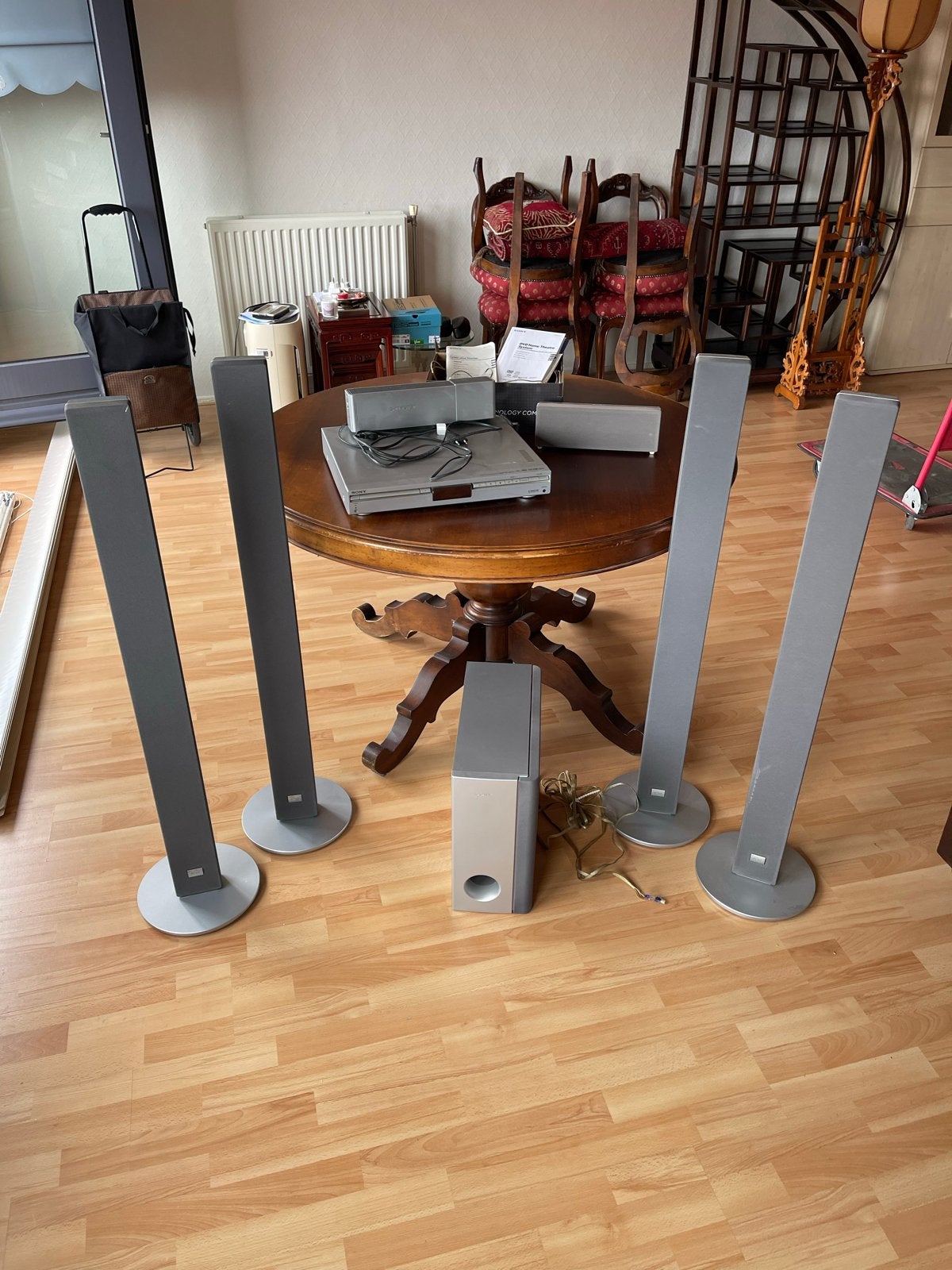 Sony Home Cinema Set DAV-SB500W - Compleet Systeem, Ophalen, Gebruikt, 70 watt of meer, 5.1-systeem
