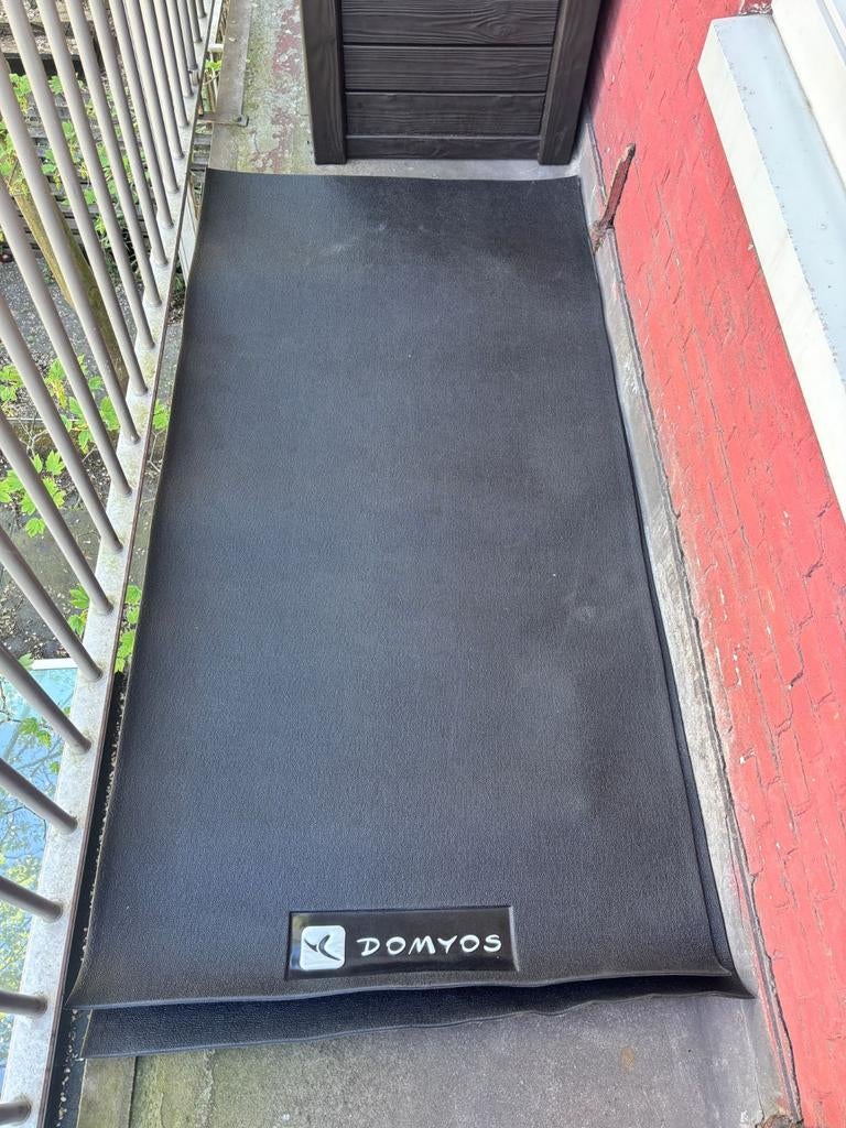 2 Domyos Fitnessmatten, Sport en Fitness, Fitnessmaterialen, Ophalen, Gebruikt, Benen, Fitnessmat