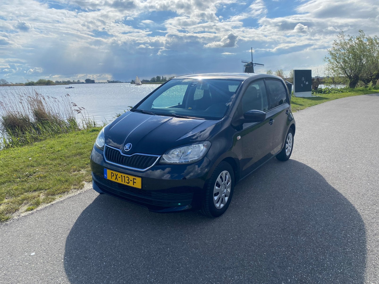 Skoda Citigo Facelift 1.0 Greentech 5D | Airco | NAP, Voorwielaandrijving, Stof, Euro 6, 60 pk