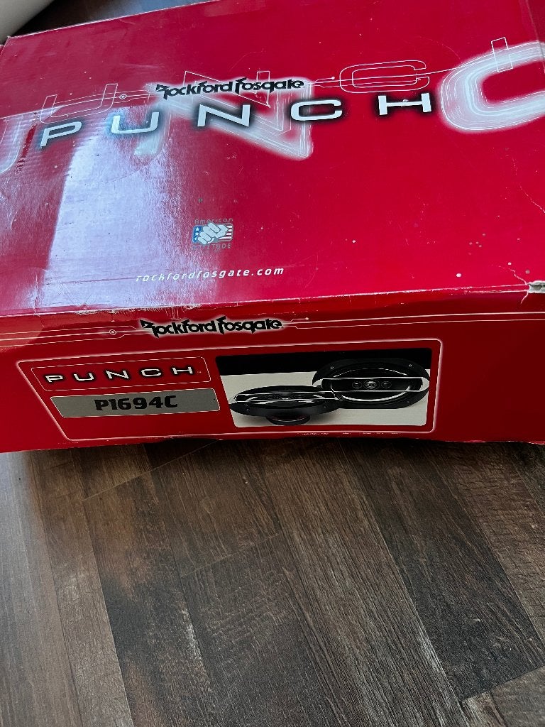 Rockford Fosgate Punch P1694C Car Speakers, Auto diversen, Ophalen of Verzenden, Nieuw