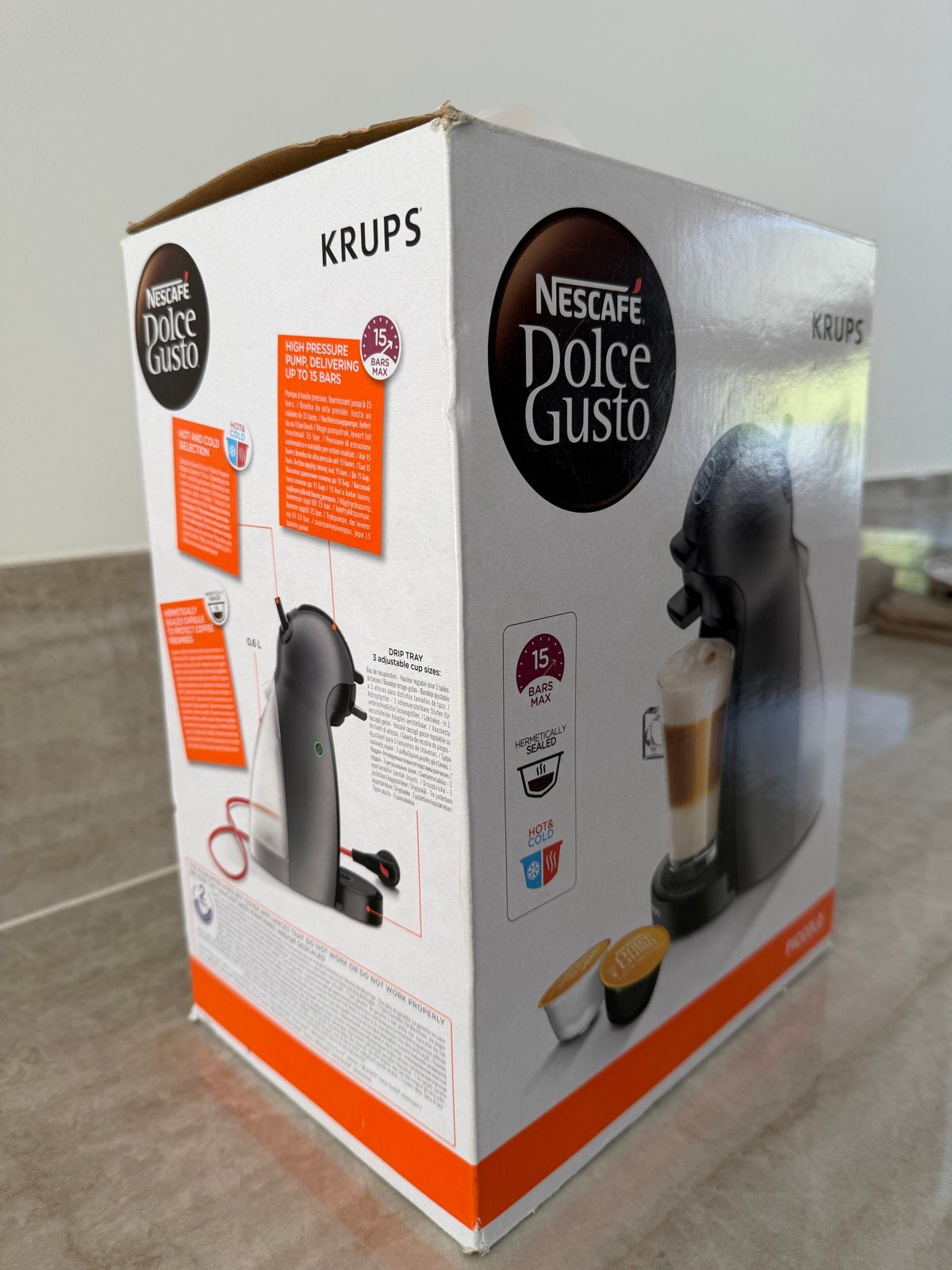 Nescafé Dolce Gusto Krups Piccolo (NIEUW IN DOOS), Witgoed en Apparatuur, Koffiezetapparaten, Koffiepads en cups, Ophalen of Verzenden