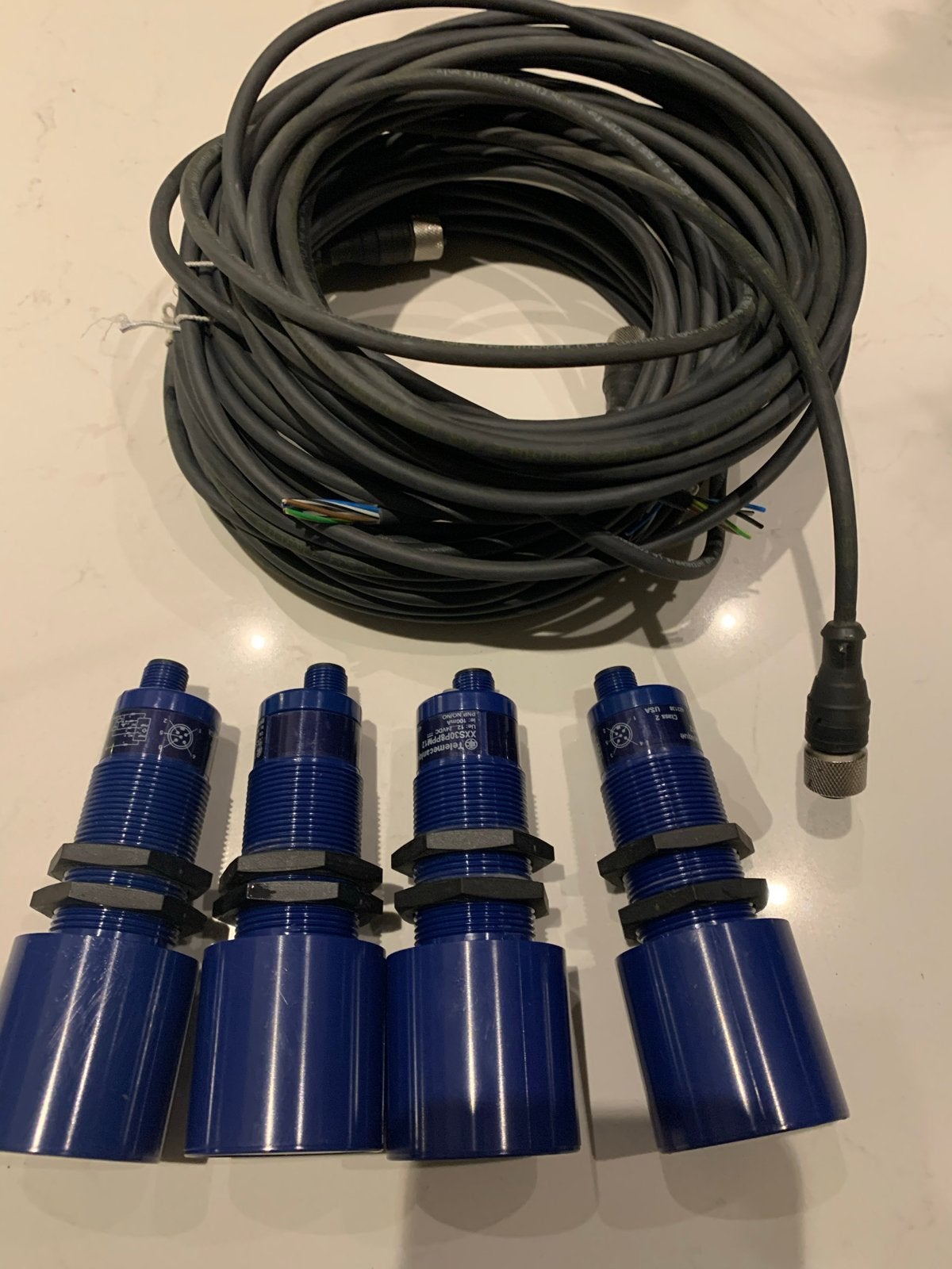 Telemecanique XXS30P8PPM12 Ultrasone sensoren (4 stuks), Ophalen of Verzenden, Zo goed als nieuw
