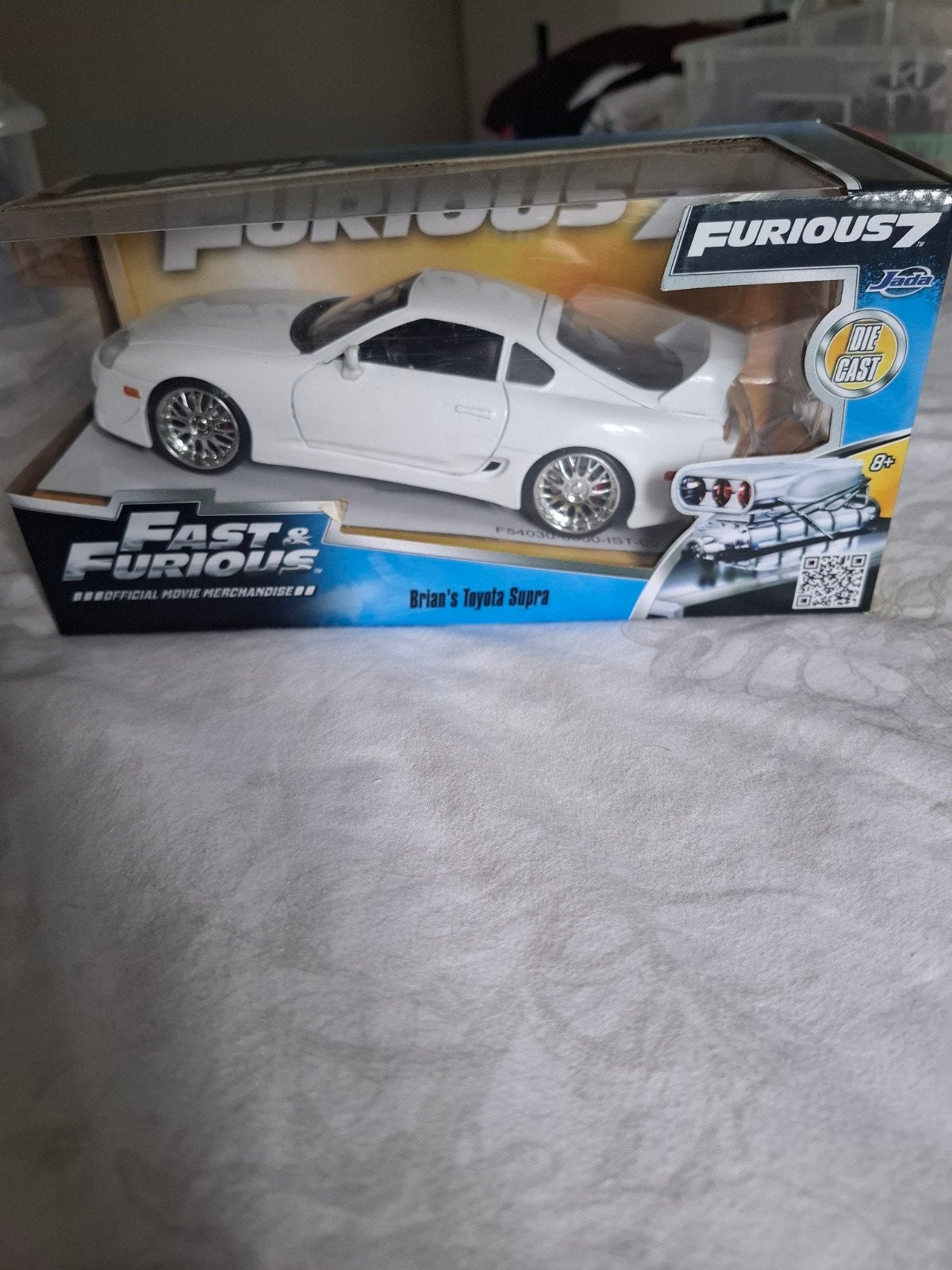 Fast & Furious 7 Brian's Toyota Supra Diecast Model, Ophalen, Zo goed als nieuw, Overige merken