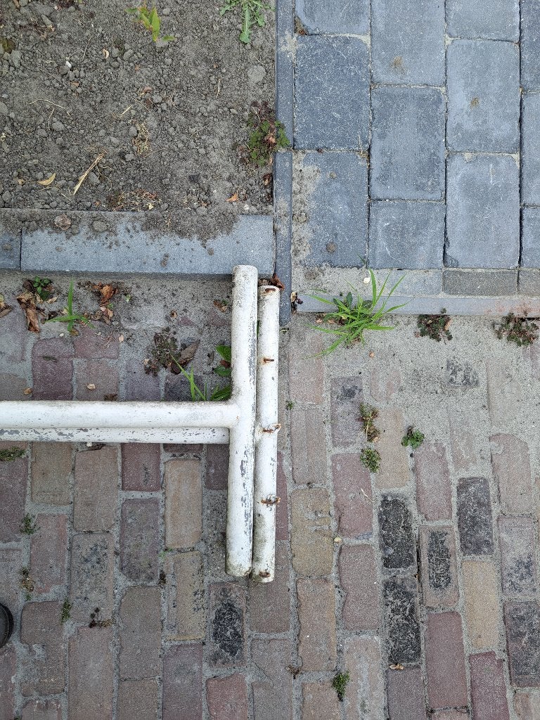 Palen voor waslijn, Ophalen of Verzenden, Gebruikt, Overige typen