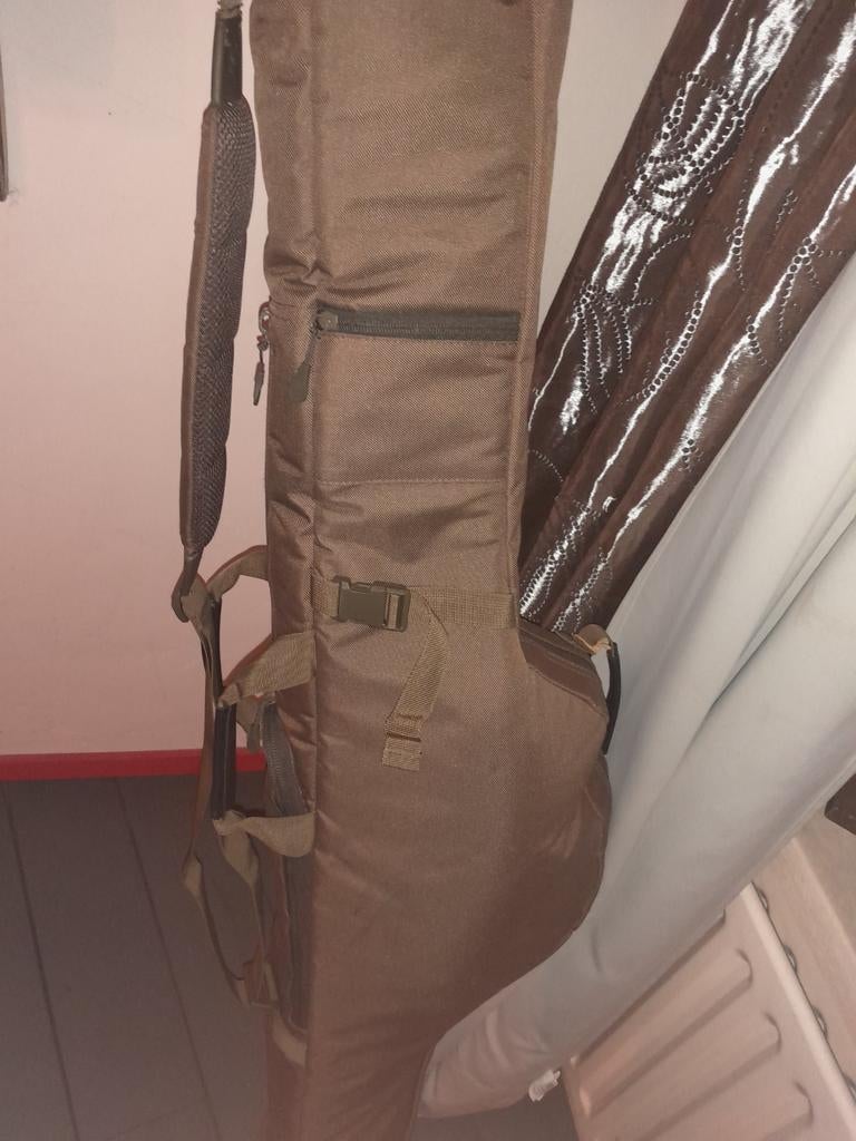 Compac vishengel tas karpervissen 3 hengels, Ophalen of Verzenden, Zo goed als nieuw, Werphengel