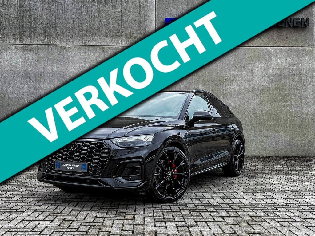 Audi Q5 Sportback 55TFSI e 367pk Quattro Competition S Editi, Automaat, Gebruikt, 4 cilinders, Zwart