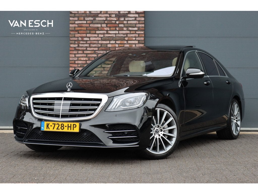 Mercedes-Benz S-Klasse 560 AMG Line Premium | V8 | Active Bo, Automaat, Achterwielaandrijving, Gebruikt, Lederen bekleding