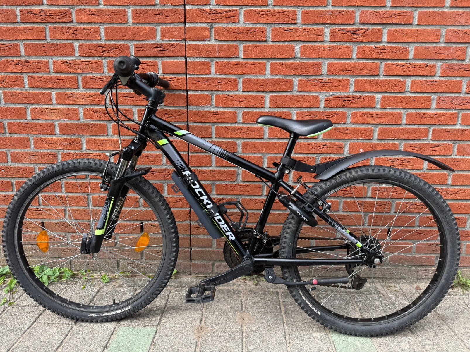 Rockrider ST500 mountainbike 24 inch jongensfiets, Fietsen en Brommers, Fietsen | Mountainbikes en ATB, Hardtail, Velgrem, Zo goed als nieuw