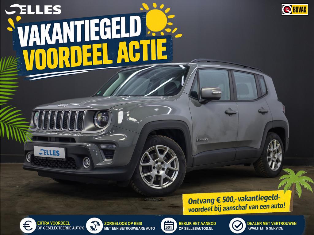Jeep Renegade 1.3T DDCT Limited | Achteruitrijcamera | Stuur, Auto's, Jeep, Stof, Gebruikt, 4 cilinders, 150 pk