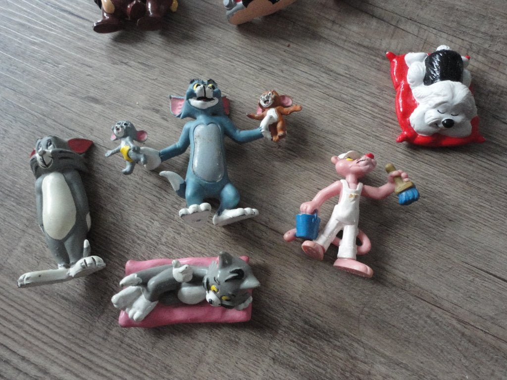 TE KOOP LEUKE VINTAGE POPPETJES /FIGUREN /DISNEY, Ophalen of Verzenden