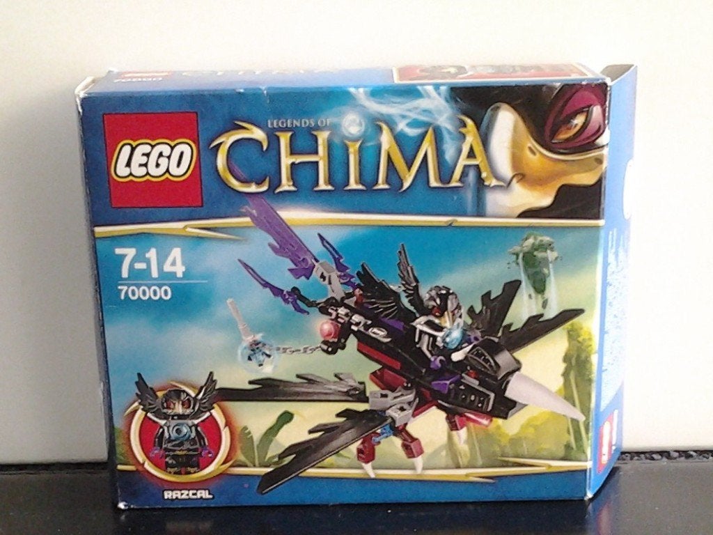 Lego Chima 70000 Razcal’s Glider, Overige thema's, Lego, Ophalen of Verzenden, Zo goed als nieuw
