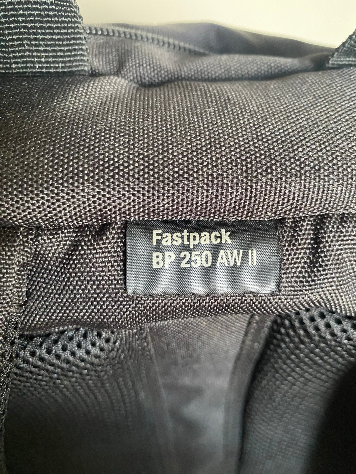 Lowepro Fastpack BP 250 AW II Cameratas Rugzak Zwart, Audio, Tv en Foto, Fotografie | Fototassen, Ophalen, Lowepro, Rugtas, Gevoerd