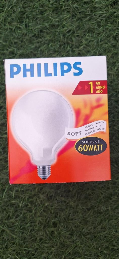 Philips  softone 60watt peer  lamp, Ophalen, Nieuw, E27 (groot), Led-lamp