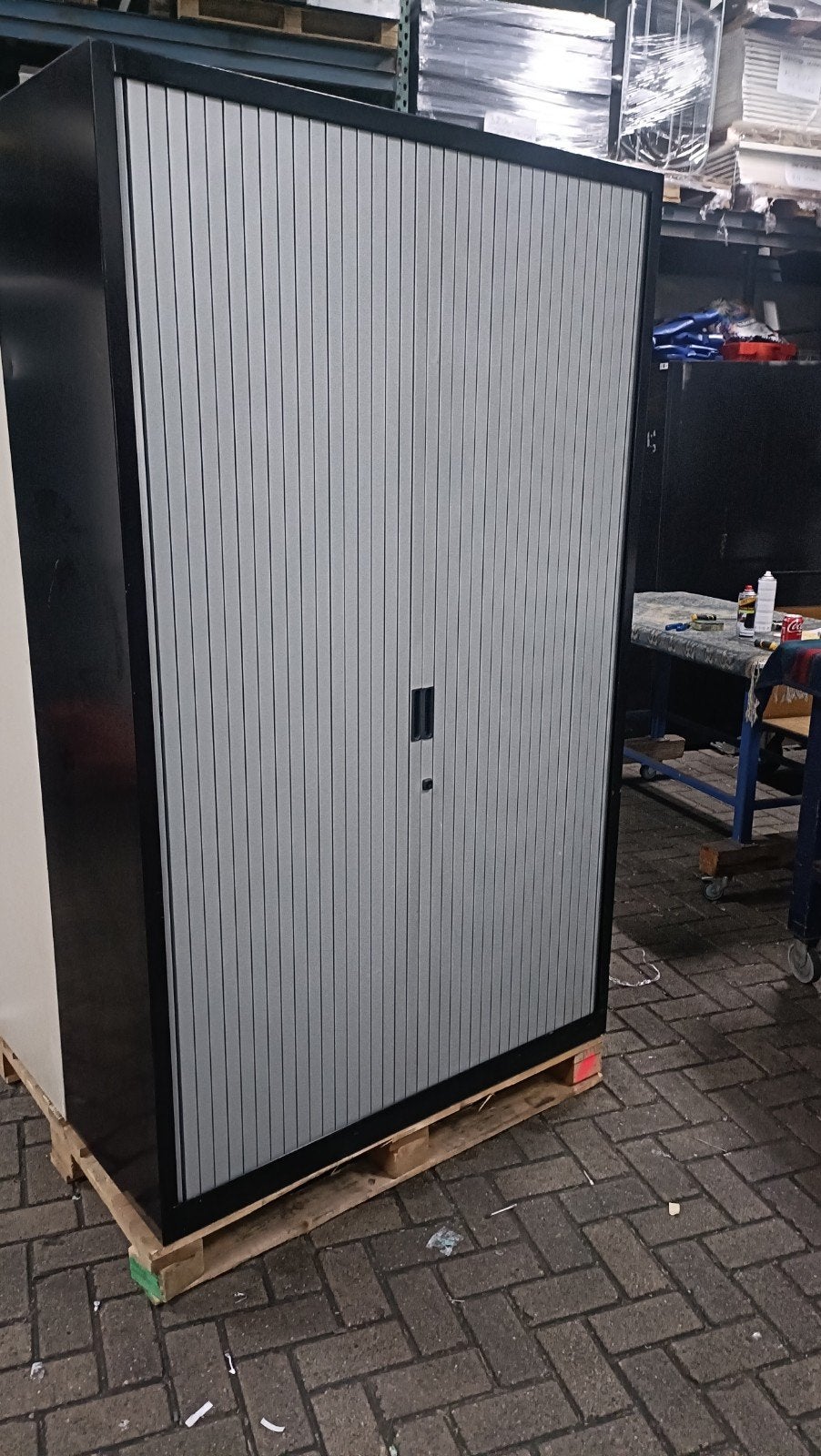 Aspa metalen roldeurkast archiefkast, Gebruikt, 100 tot 150 cm, R, Ophalen of Verzenden