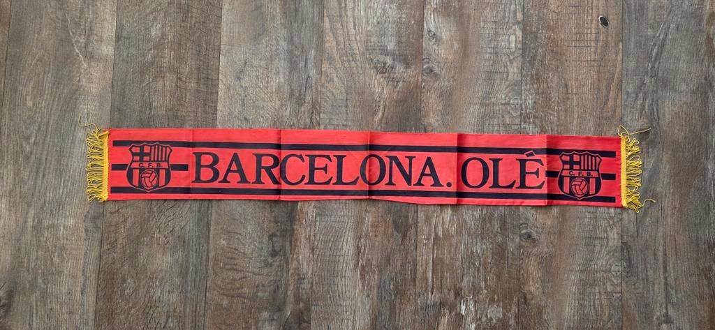 Sjaal FC Barcelona, Ophalen of Verzenden, Zo goed als nieuw, Buitenlandse clubs, Vaantje of Sjaal