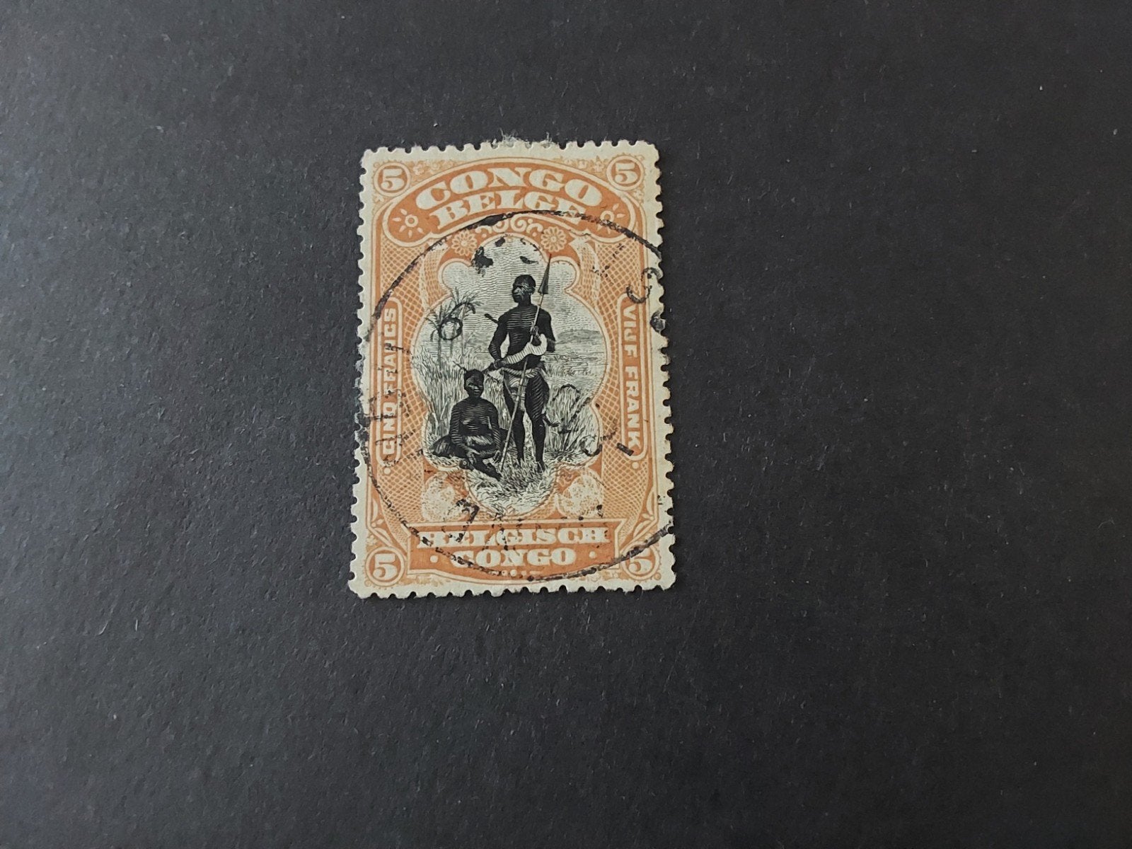 Belgisch Congo, SG 77, Verzenden, Gestempeld