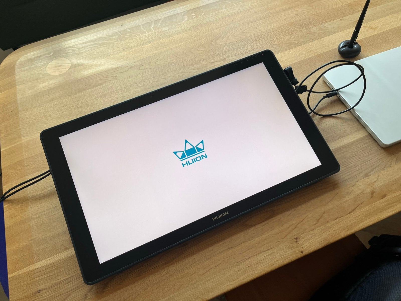 Huion Kamvas RDS-220 2,5K  21,8 inch tekendisplay – zgn, Computers en Software, Ophalen, Zo goed als nieuw