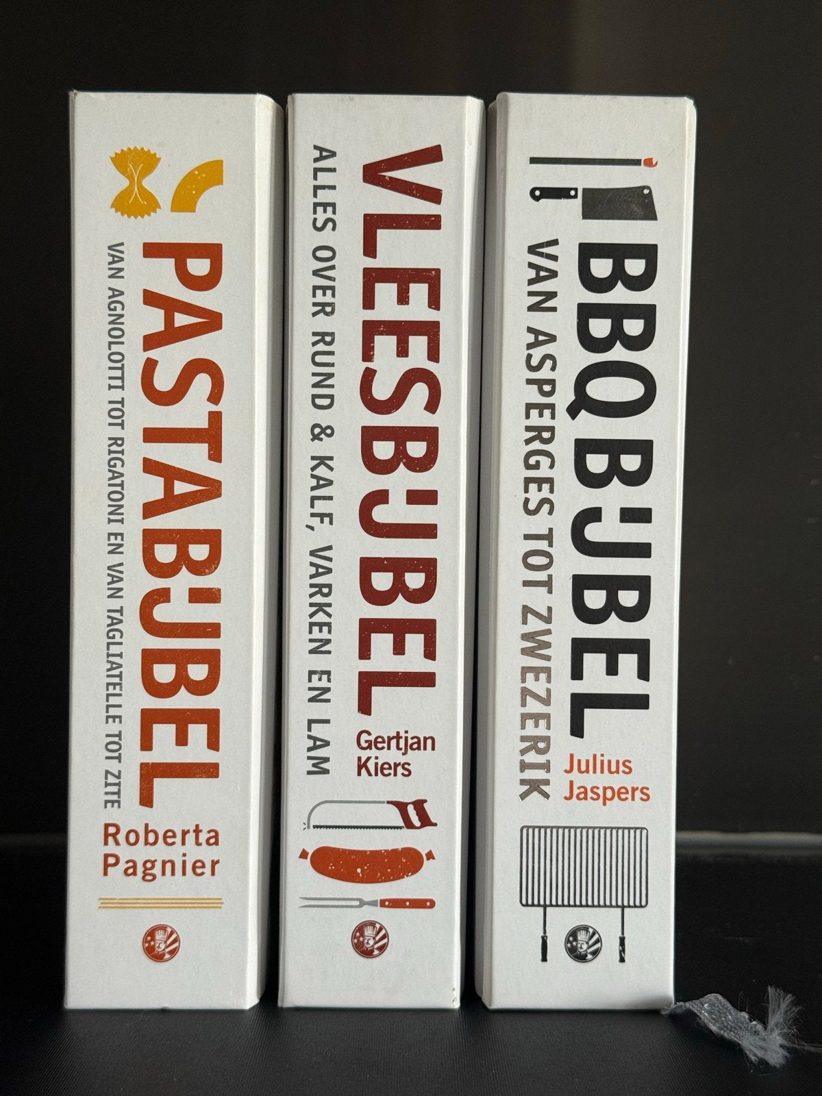 Kookbijbel set NIEUW! Pastabijbel, Vleesbijbel, BBQbijbel, Boeken, Ophalen of Verzenden, Nieuw, Europa, Hoofdgerechten