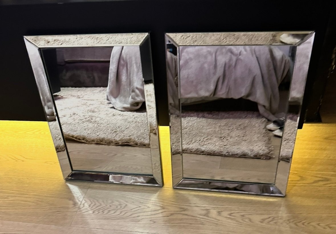 Mooie Eric Kuster style spiegels, Minder dan 50 cm, Ophalen of Verzenden, Zo goed als nieuw, Minder dan 100 cm