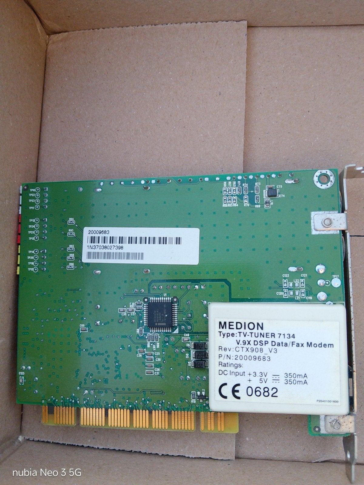Medion PC TV Kaart - Analoge TV Tuner, Tv-Out, Gebruikt, Overige soorten, Ophalen of Verzenden
