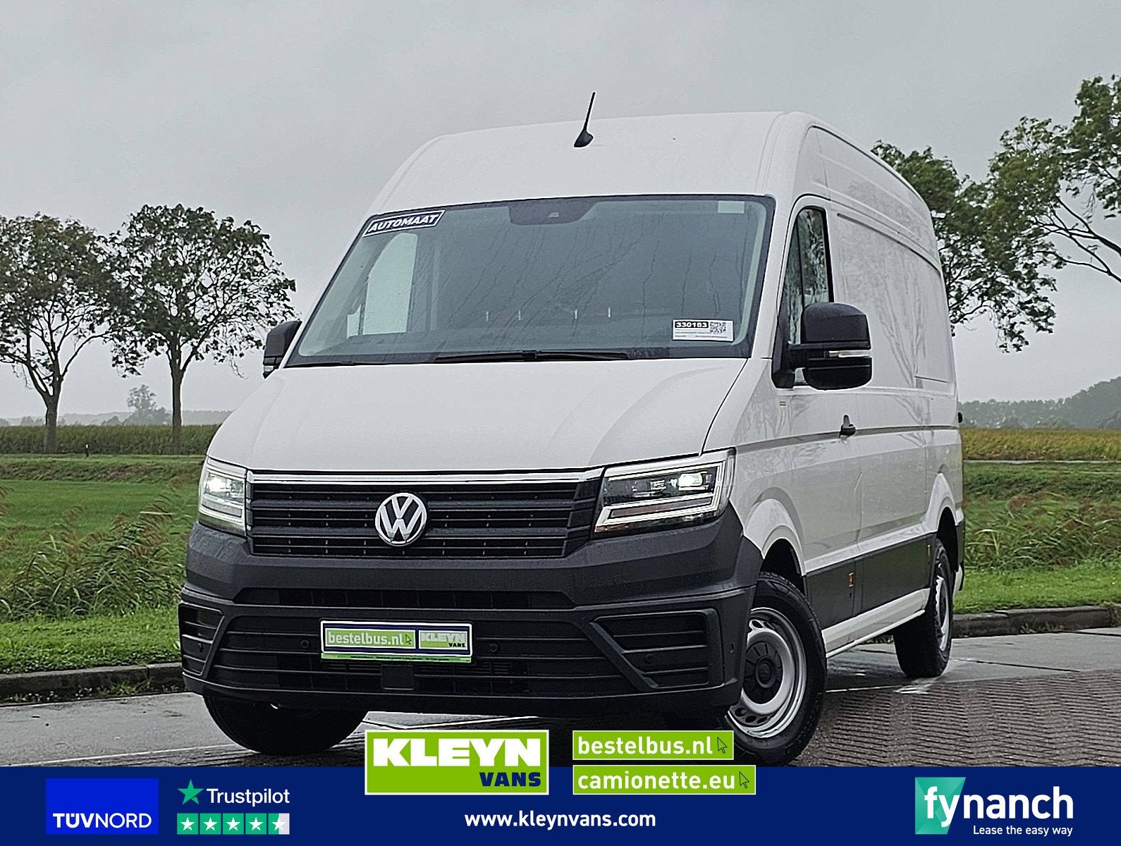 VOLKSWAGEN CRAFTER 35 2.0 l3h3 led automaat ac, Automaat, Gebruikt, Euro 6, Wit