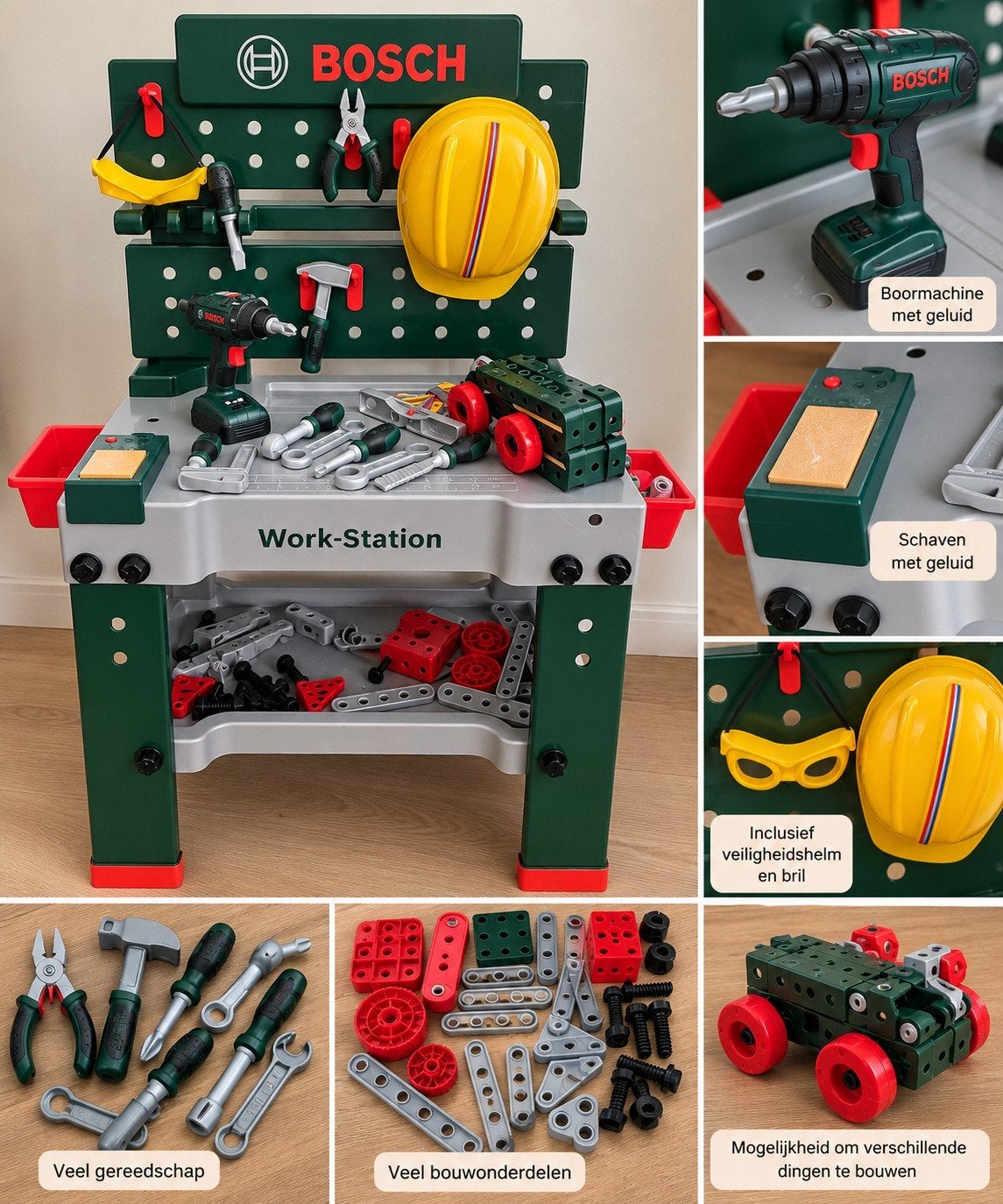 Bosch Work-Station werkbank + accessoires