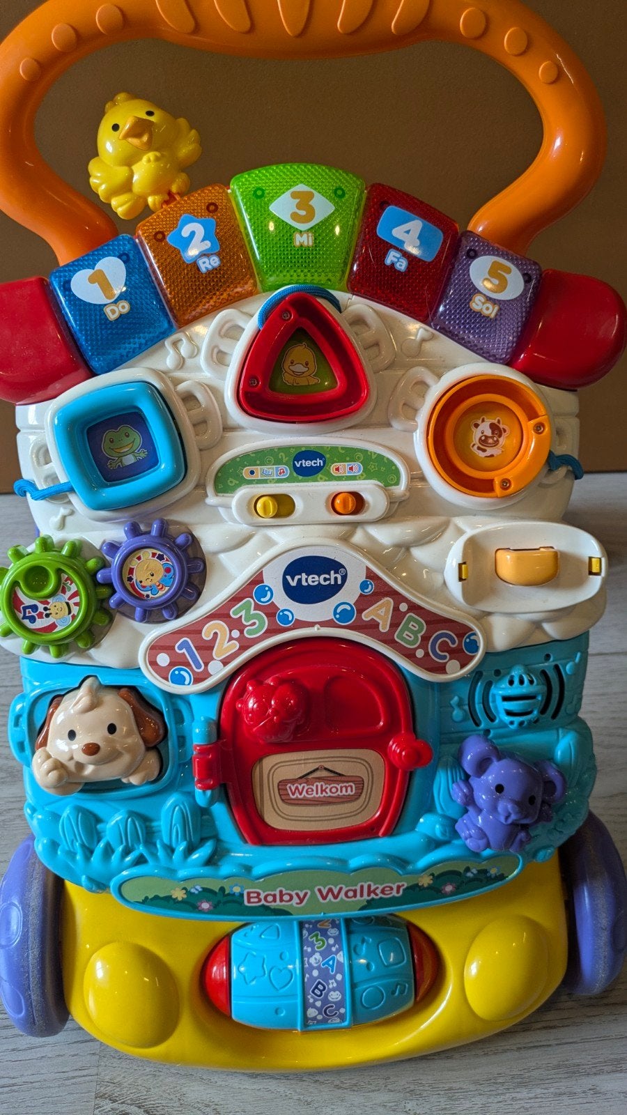 VTech Baby Walker met geluiden en bewegende delen, Ophalen, Gebruikt, Overige typen, Met wieltjes