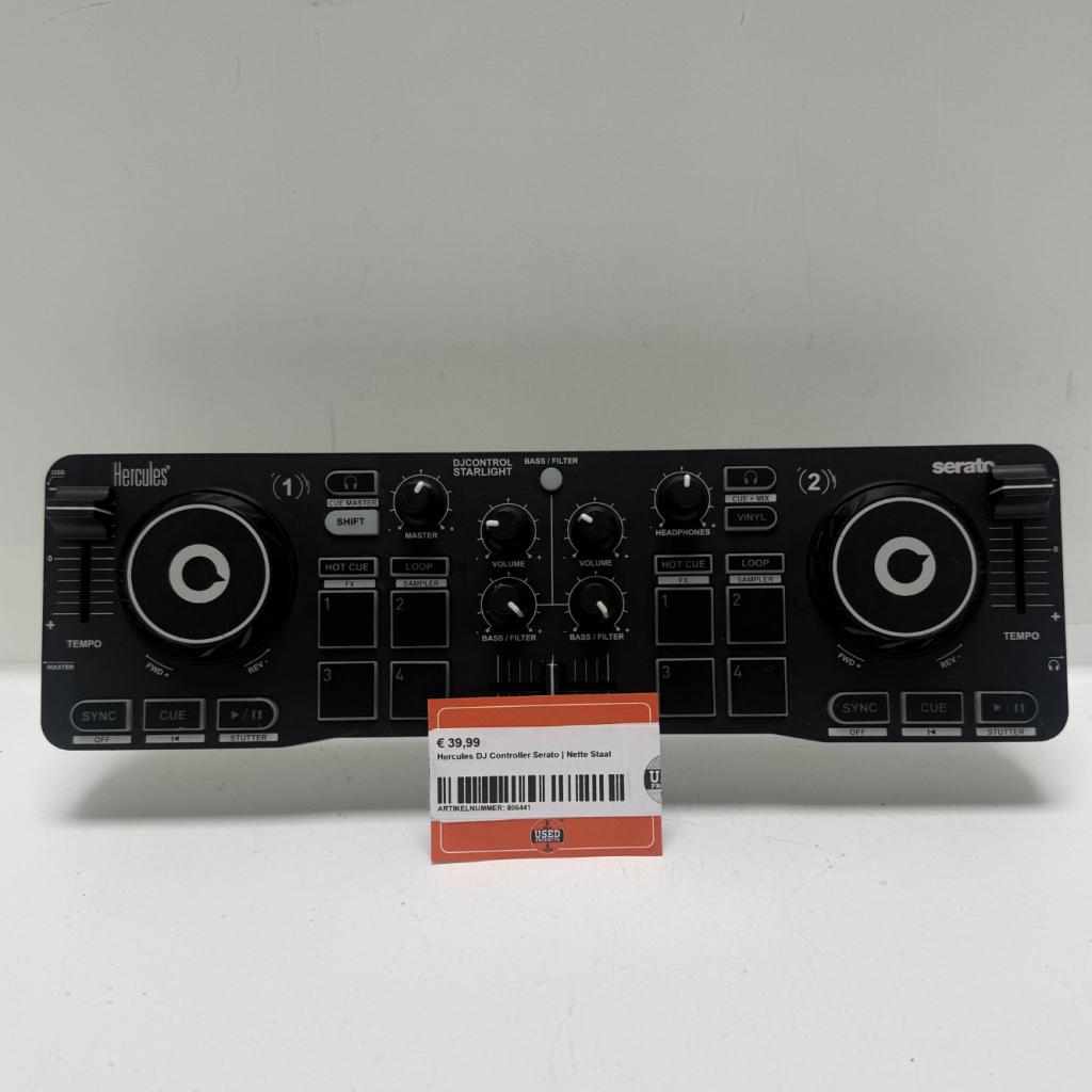 Hercules DJ Controller Serato | Nette Staat, Muziek en Instrumenten, Dj-sets en Draaitafels, Zo goed als nieuw