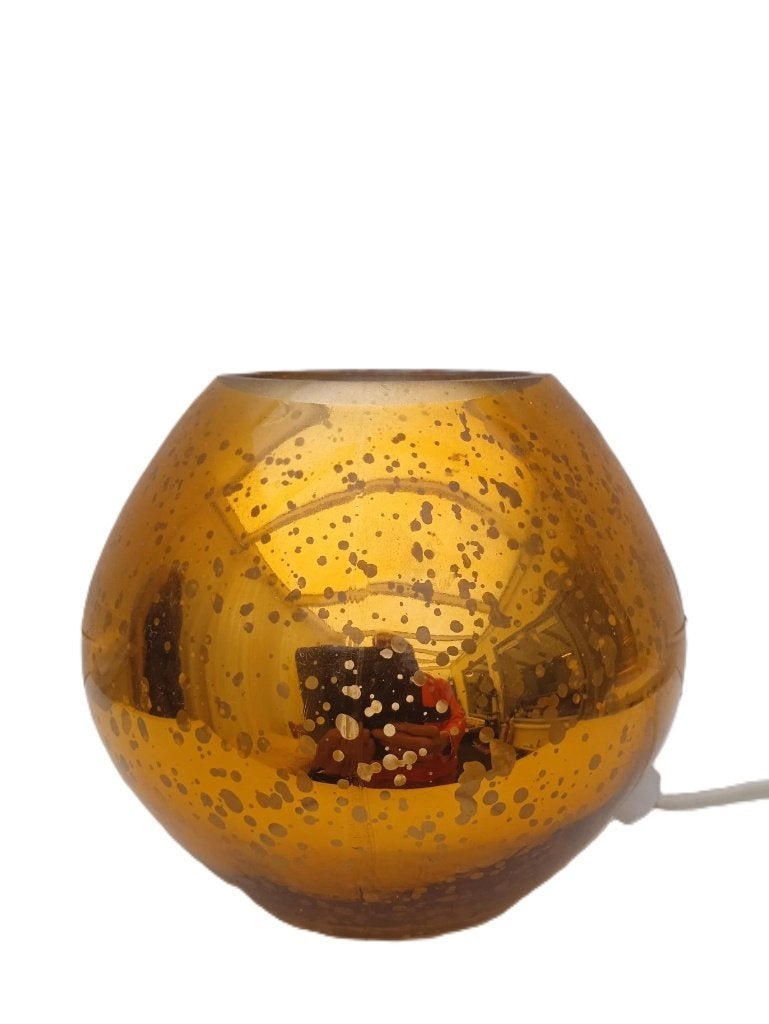 Sfeervol tafellampje van Ikea Knubbig, Ophalen of Verzenden, Minder dan 50 cm, Ikea Knubbig, Glas