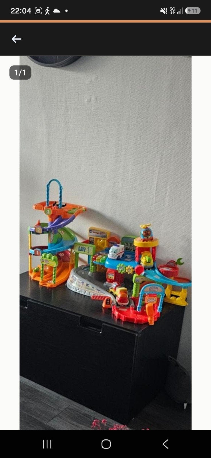 Toet toet autobaan en garage, Ophalen, Handmatig, Overige merken