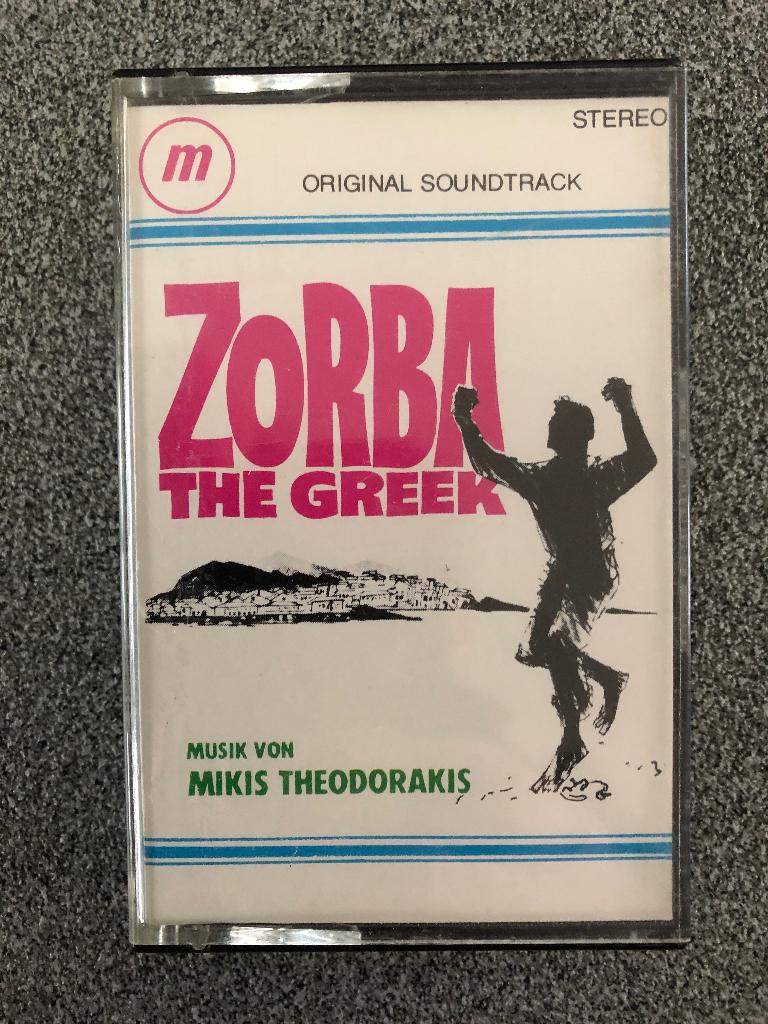 Zorba the Greek - Originele Soundtrack Cassette, Gebruikt, Filmmuziek en Soundtracks, 1 bandje, Ophalen of Verzenden