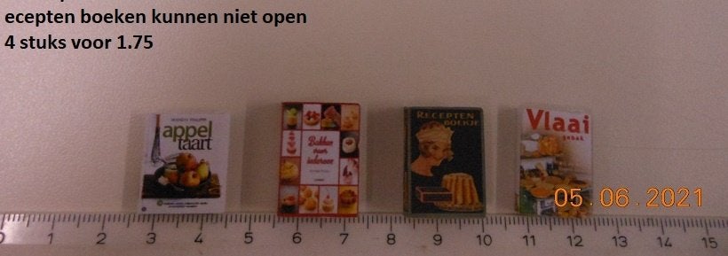 poppenhuis kookboeken, Ophalen of Verzenden, Nieuw, Poppenhuis