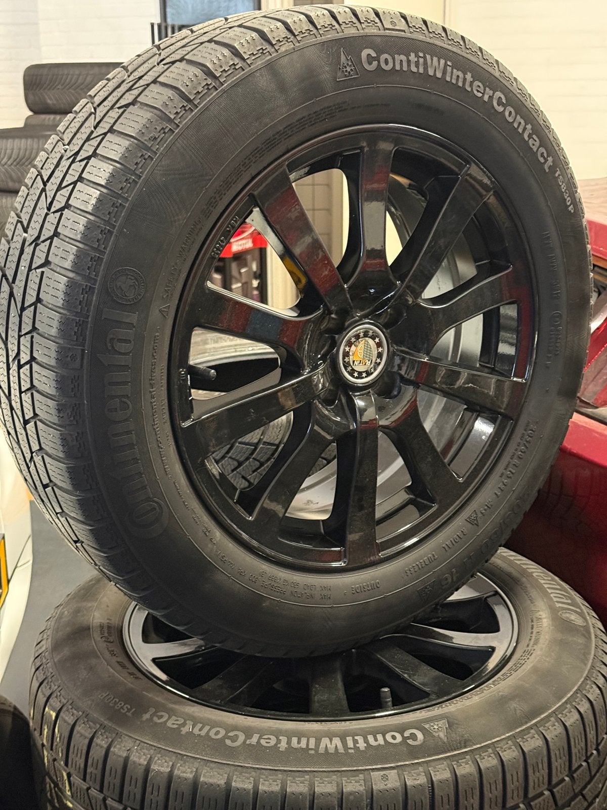 Renault Captur 1 Winter Velgenset | Banden & Velgen | Platin, Auto-onderdelen, Banden en Velgen, Ophalen, Gebruikt, 16 inch, Banden en Velgen