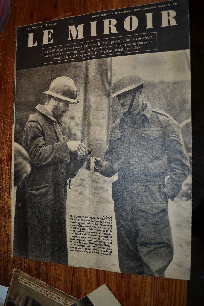 WW2 FRANSE KRANT 1939 SCHUILPLAATSEN, BOMBARDEMENT, Verzamelen, Ophalen of Verzenden, Engeland, Boek of Tijdschrift