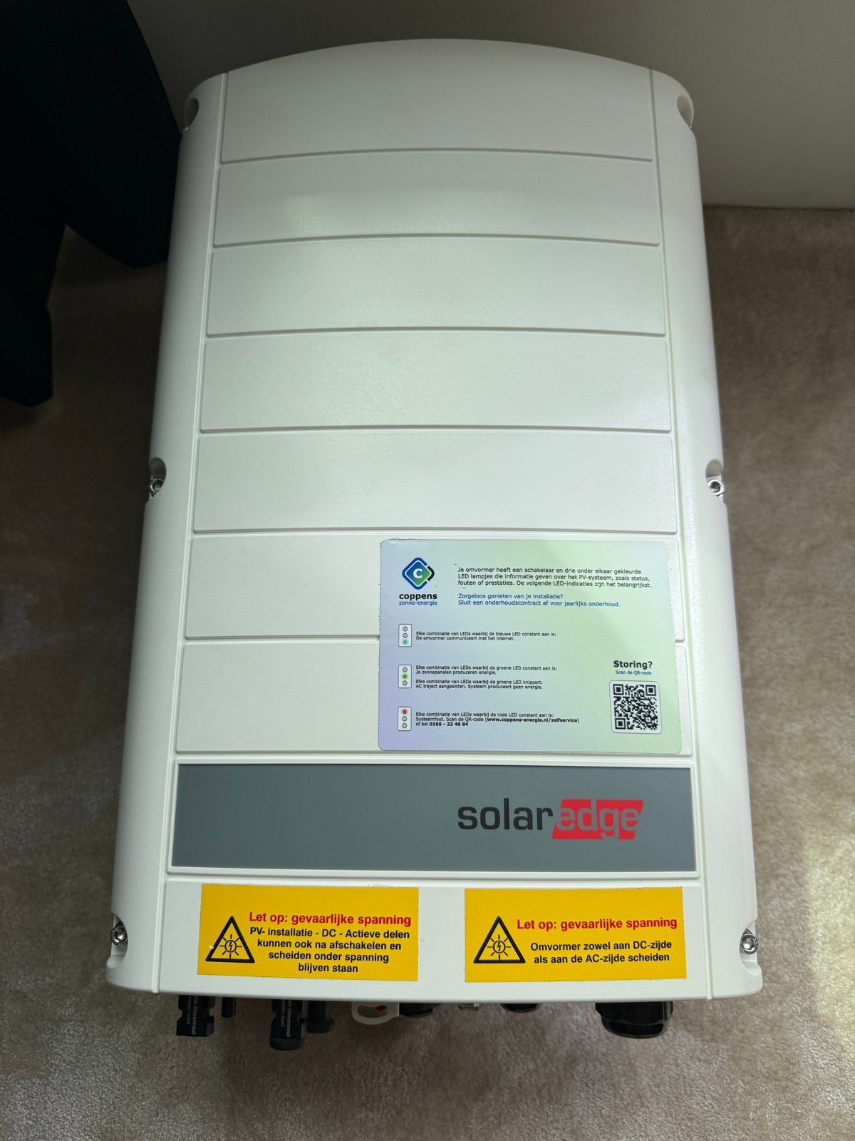 SolarEdge SE5K-RWB omvormer - Zo goed als nieuw, Doe-het-zelf en Verbouw, Ophalen, Zo goed als nieuw, Overige typen